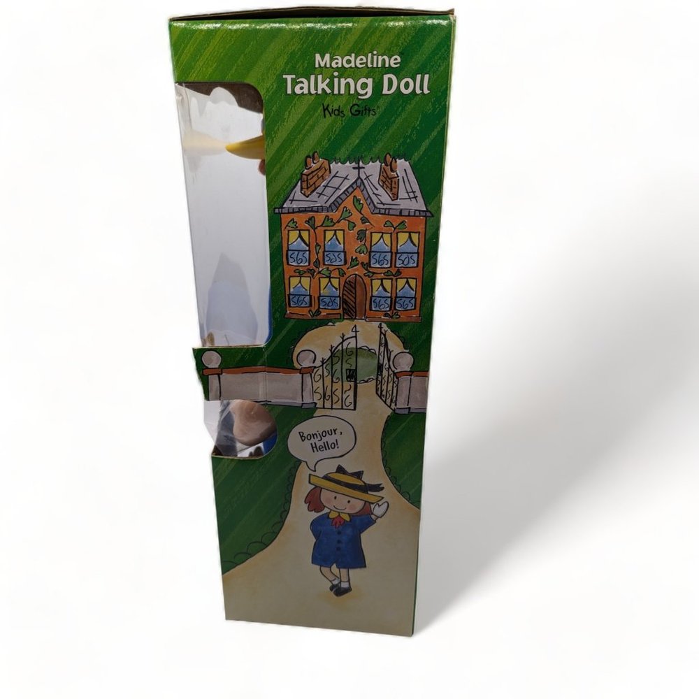 Vintage 1998 Madeline In Paris 17" Tall Talking Doll New Sealed Box Kids Gift - Picture 4 of 7